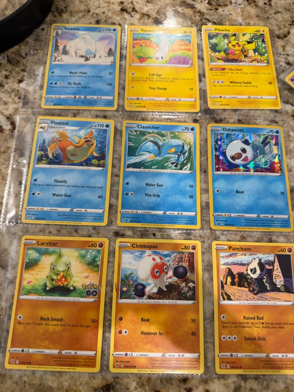 Pokémon Card Collection Binder Lot – 180+ Cards – Pokémon GO, McDonald’s, Holos
